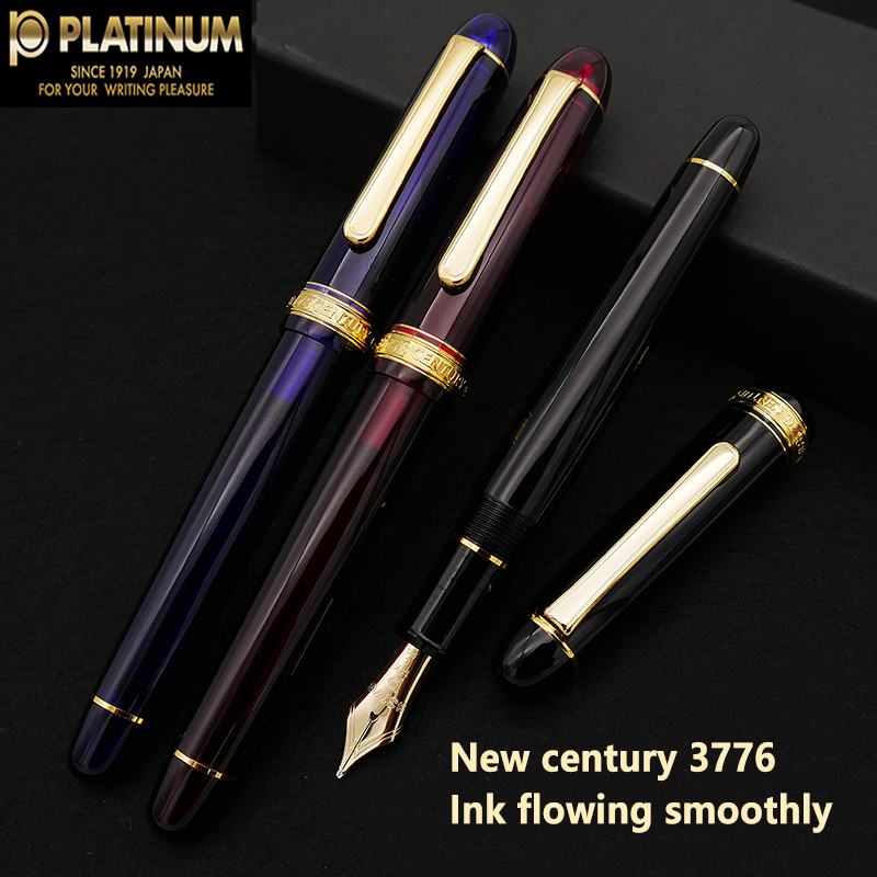 Pena tinta Platinum asli #3776 - Gold 6138 ulasan dan harga