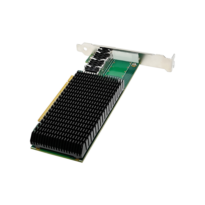 Kartu Kontroler PCIe 4.0 x16 d - 100Gbe Qsfp28 Network Card ulasan dan harga