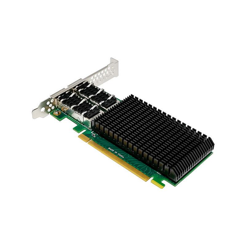 Kartu Kontroler PCIe4.0 X16 de - 100Gbe Qsfp28 Network Card ulasan dan harga